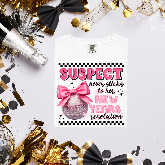 NEW YEAR'S SUSPECT PINK